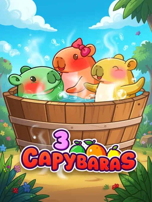 3 Capybaras