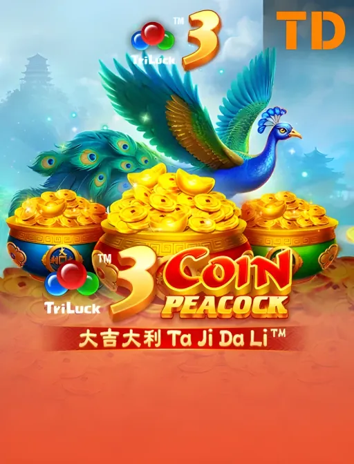 3 Coin Golden Peacock