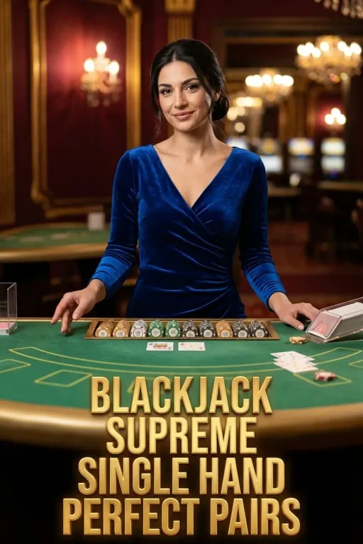 Blackjack Supreme Single Hand Perfect Pairs