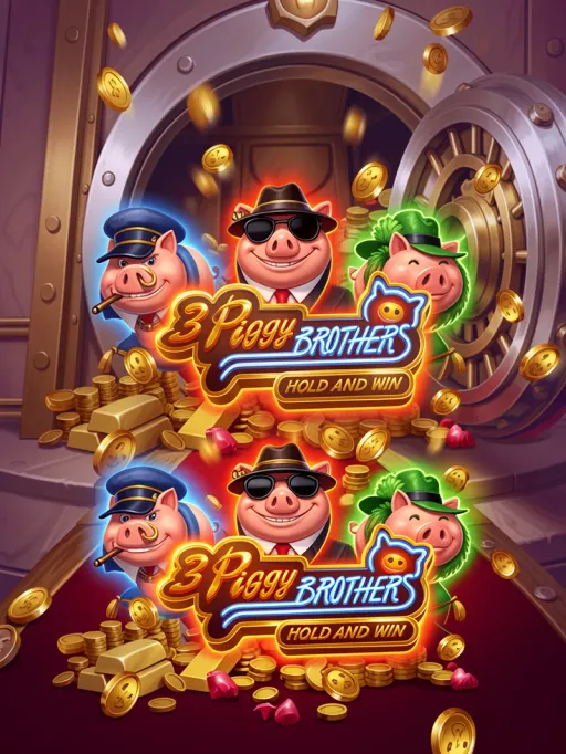 3 Piggy Brothers: Hold and Win