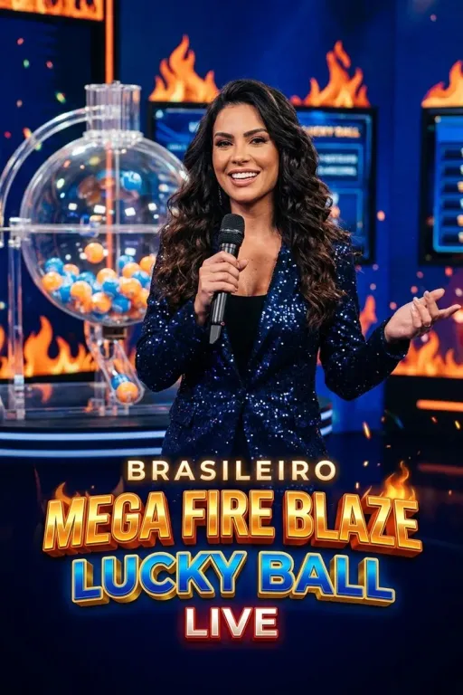 Mega Fire Blaze Lucky Ball Brasileiro