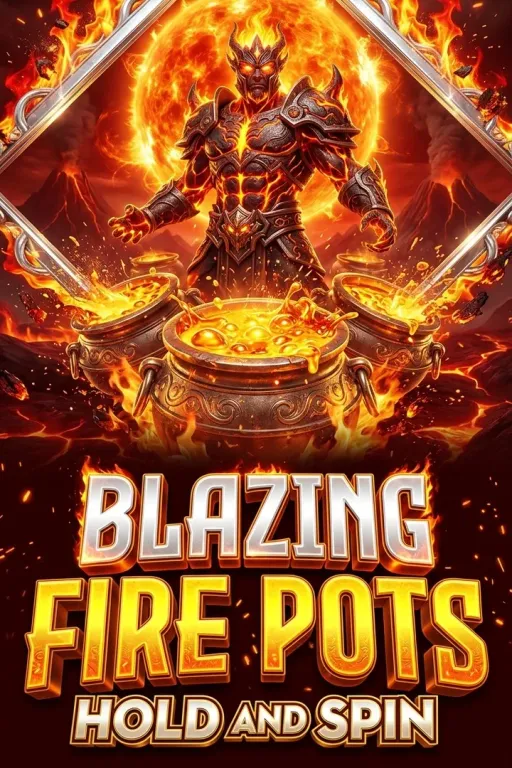 Blazing Fire Pots: Hold and Spin