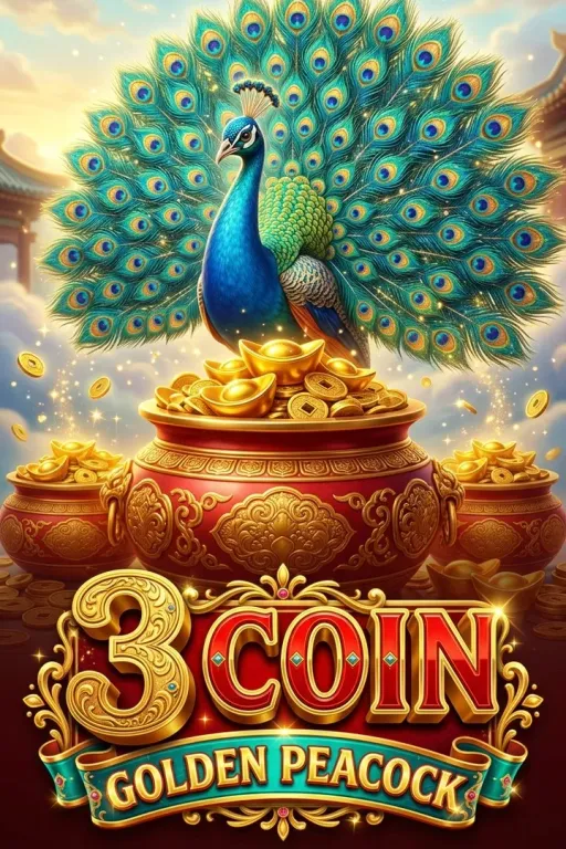 3 Coin Golden Peacock