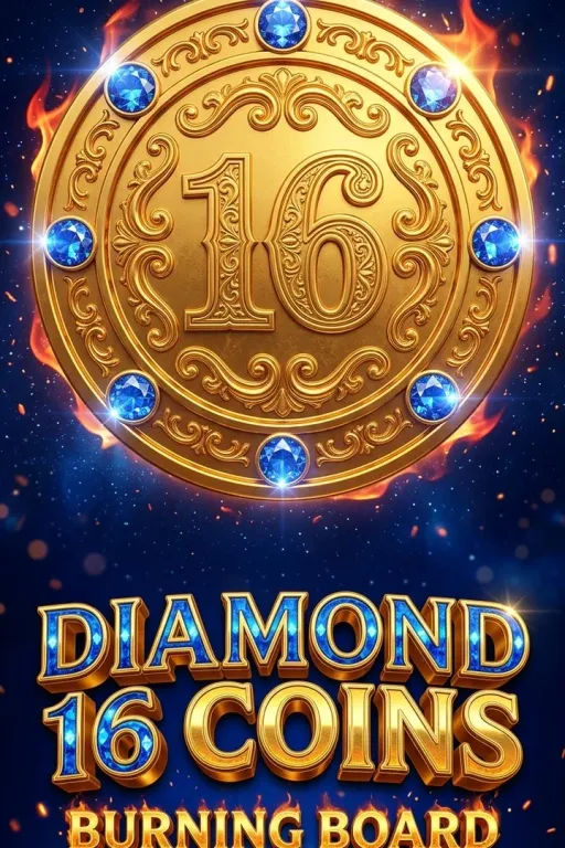 16 Coins™ Diamond Burning Board