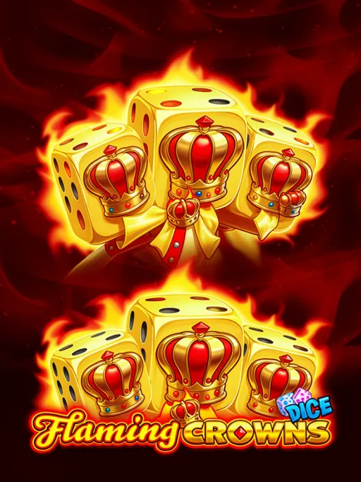Flaming Crowns Dice