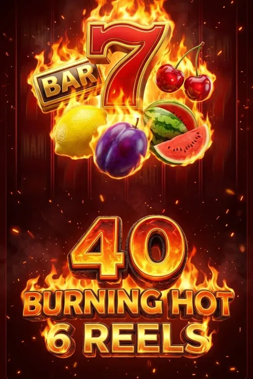 40 Burning Hot 6 Reels