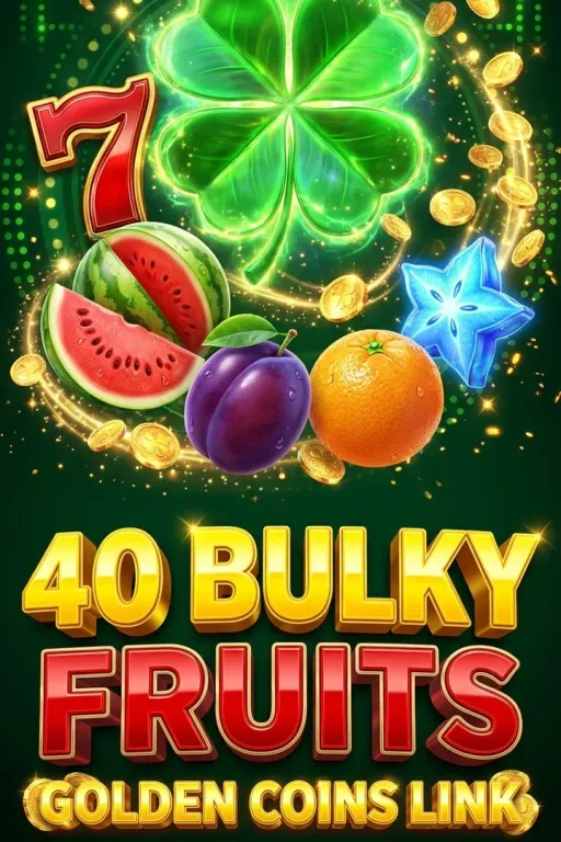 40 Bulky Fruits Golden Coins Link