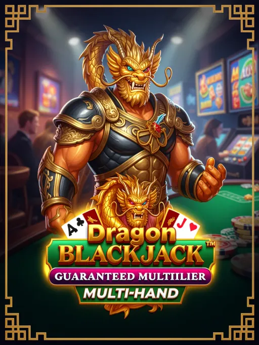 Dragon Blackjack Guaranteed Multiplier Multihand™
