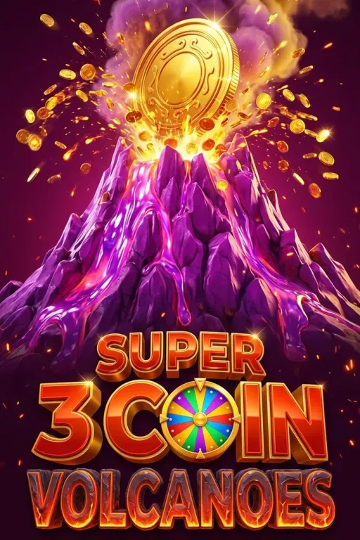 3 Super Coin Volcanoes