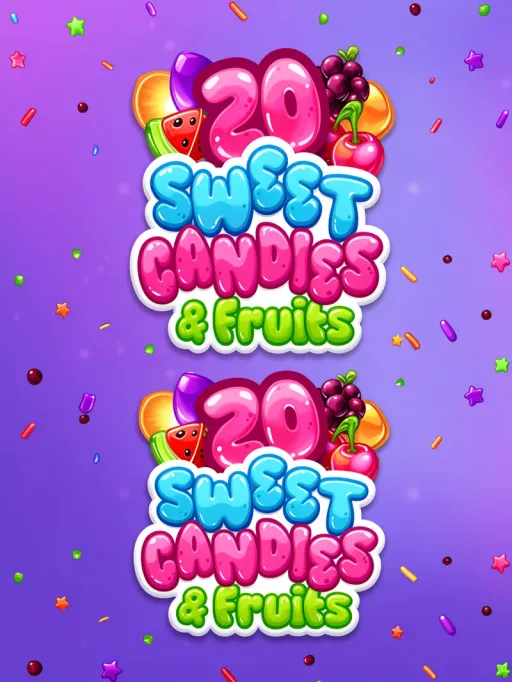 20 Sweet Candies & Fruits