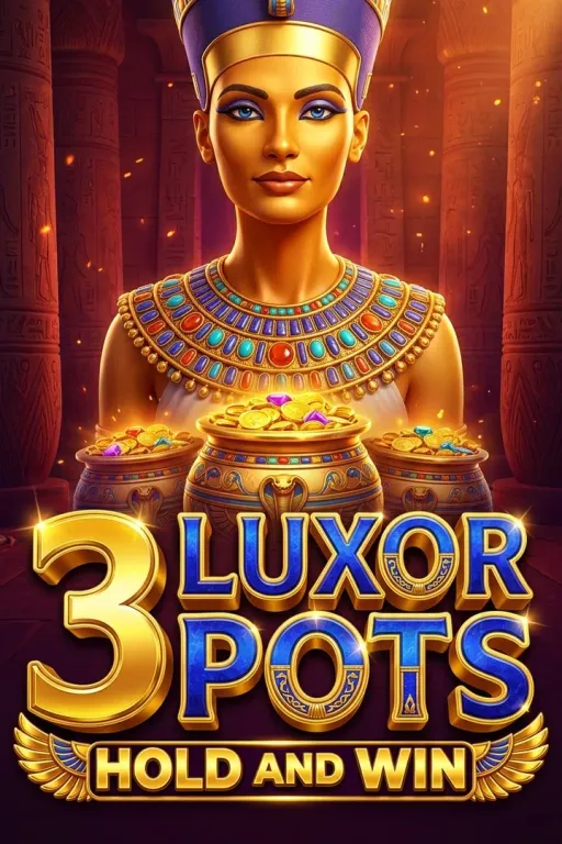 3 Luxor Pots Hold and Win