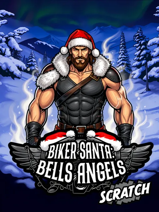 Biker Santa: Bells Angels Scratch