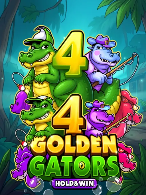 4 Golden Gators: Hold&Win